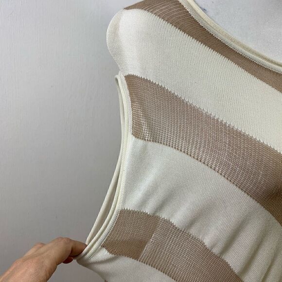 Rudsak Asymmetrical Knit Striped Dress XS/S - Picture 5 of 11